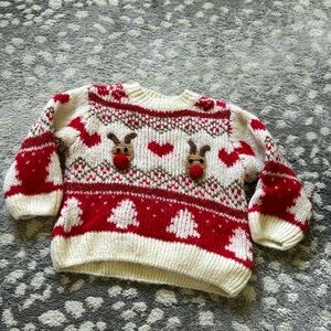 Zara Reindeer Sweater